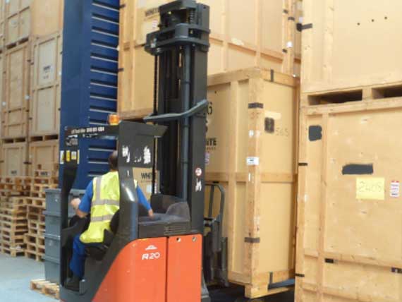 Forklift & Warehouse Crates